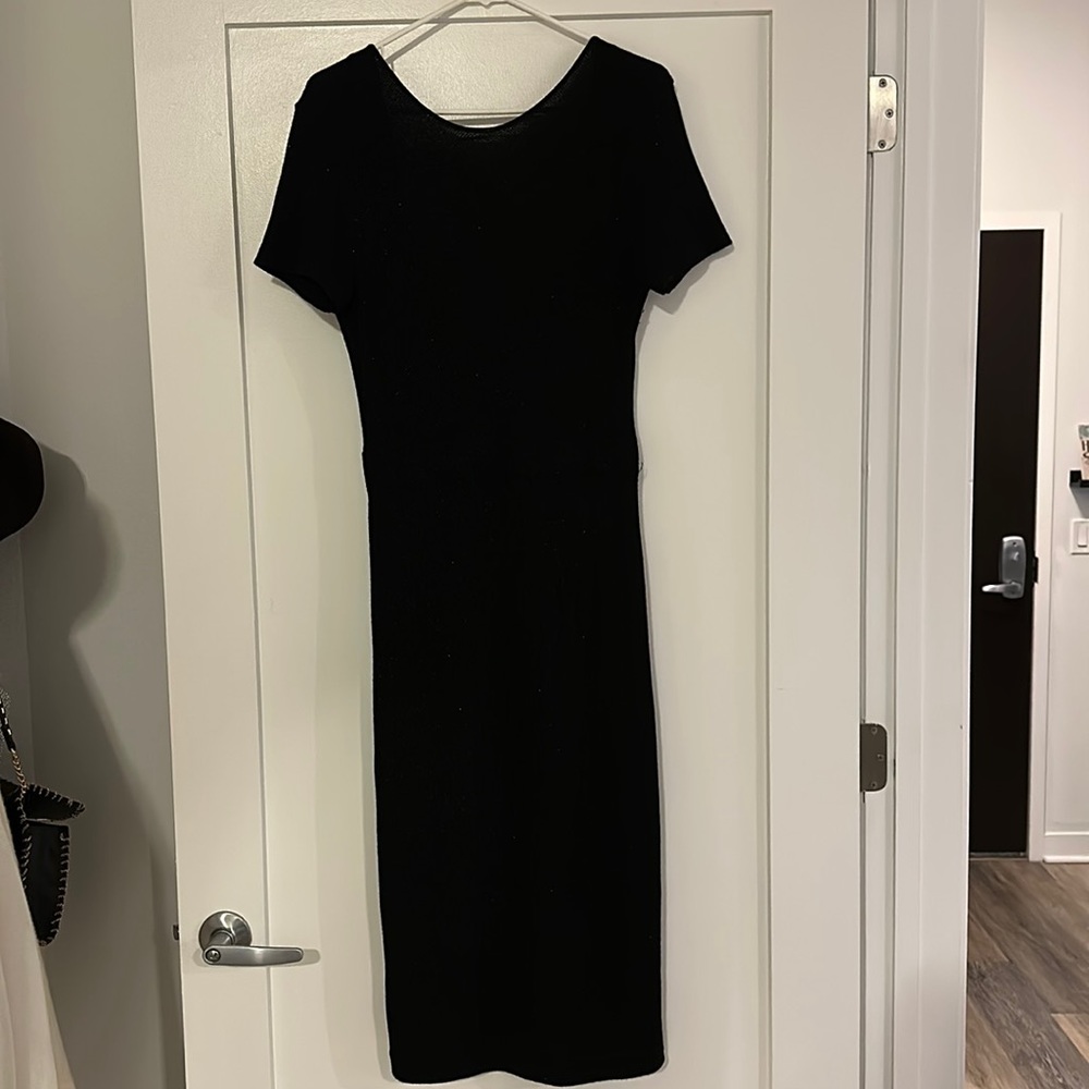 Sparkly black Zara dress